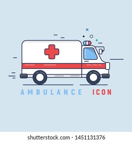 Design An Ambulance Icon That Is Modern