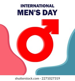 design commemorating international men's day-be strong-never give up-vector - Powered by Shutterstock