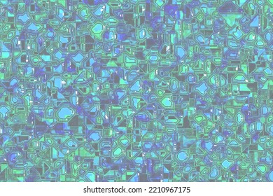 Design Cybernetic Electronic Pattern Digital Drawn Texture Background Illustration