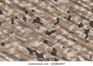 Design fabric- material camouflage pattern. Disguise military and hunter