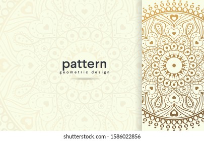 Design with gold color, islamic design, mandala design and Ornament design - Powered by Shutterstock