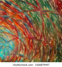 Design pattern artwork for decorate printable flyers, big banners, advertise production, web work, cards, invitations and creating beautiful wall art poster or canvas. Digital oil painting background.