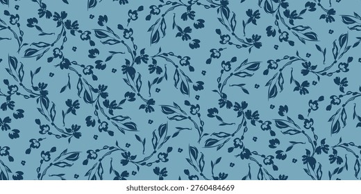 design small flower block solid