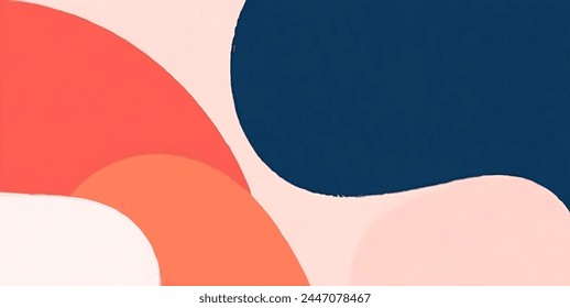 design - style image of background Coral Pink, Midnight Blue, Slate Gray, Lime Green, Tangerine Orange. - Powered by Shutterstock