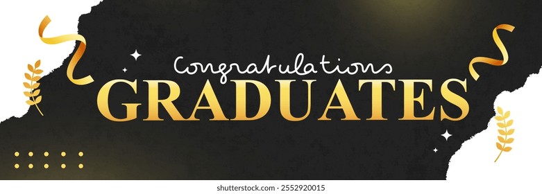 Design template for graduation ceremony. concept template vector illustration. Congratulations graduates flat style design for invitation, greeting card, banner, social media - Powered by Shutterstock