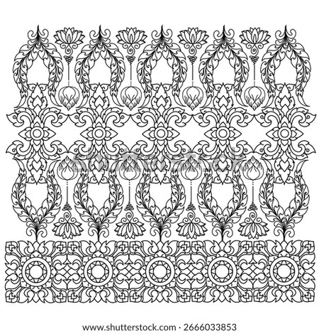 designs created with flexible vector lines for scalable modification.