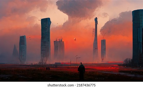 Desolate City, Society On The Verge Of Extinction And With It The Desolation Of Cities.