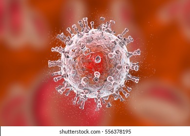 Destruction Kaposis Sarcoma Virus 3d Illustration Stock Illustration 556378195