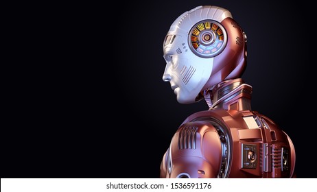 527 Robot face side view Stock Illustrations, Images & Vectors ...