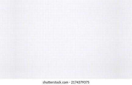 Detailed Lined Blank Sheet Of Small Square Block Notebook Paper For Background And Texture