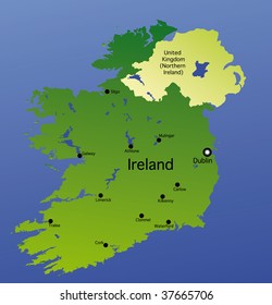 Detailed Map Ireland 260nw 37665706 