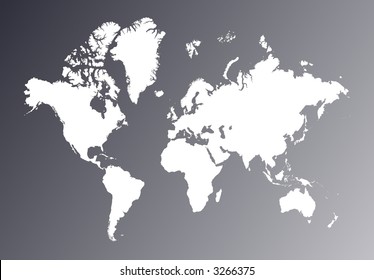 806 Grayscale World Map Images, Stock Photos & Vectors | Shutterstock