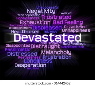 Devastated Word Meaning Dumbfounded Devastating And Shocked
