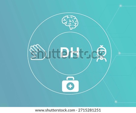 DH acronym.Developmental Handicap concept.DH (Developmental Handicap) refers to conditions that limit cognitive, physical, or emotional development.