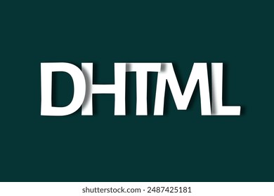 DHTML, Dynamic Hypertext Markup Language
