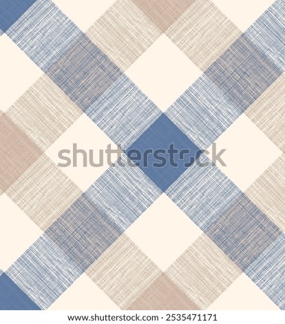 diagonal checkered pattern for fabric printed