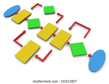 Diagram 3d Stock Illustration 152511827 | Shutterstock