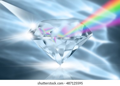 A Diamond Dispersing White Light