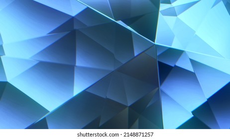 Diamond Facets Abstract Diffraction Background