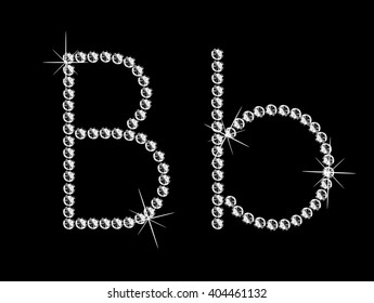 Diamond Luxury Looking Font Isolated On Stock Illustration 404461132 ...