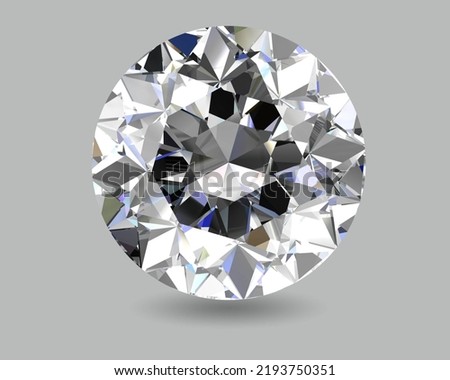 diamond on background (high resolution 3D image) 3d render
