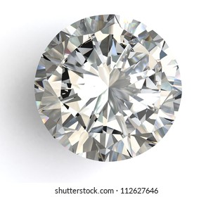 diamond  on white background with high quality 