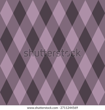 Diamond pattern 4-37, seamless pattern, shades of lilac