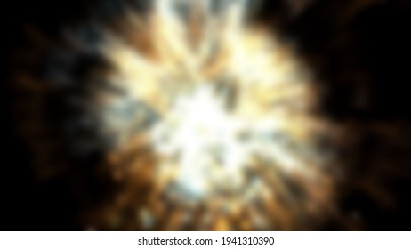 Diamond Rush On Space Illustration Background .defocused Perspective , Fit For Your Background Project.