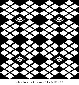 Diamond Shape Black White Color Form Stock Illustration 2177485577 ...