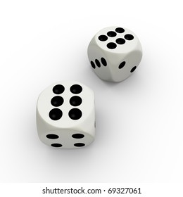 Dice Showing Number Twelve Stock Illustration 69327061 | Shutterstock