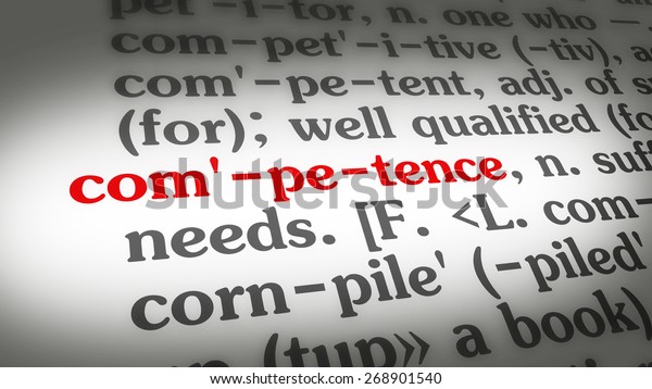 dictionary-definition-word-competence-stock-illustration-268901540