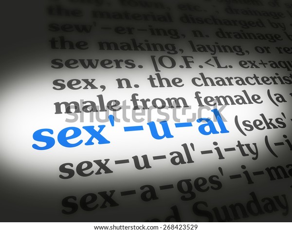 Dictionary Definition Word Sexual 스톡 일러스트 268423529 Shutterstock