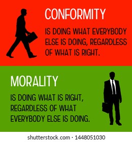 Difference Between Doing What Is Right And Doing What Everybody Else Is Doing