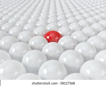 Different Red Ball