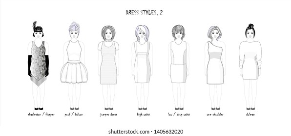 all types of dresses for womens