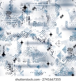 digital abstact geometric  with line pattern