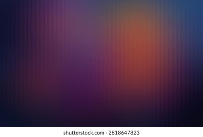 A digital abstract background featuring a pixelated mosaic effect with a smooth gradient of purple, blue, and orange hues.