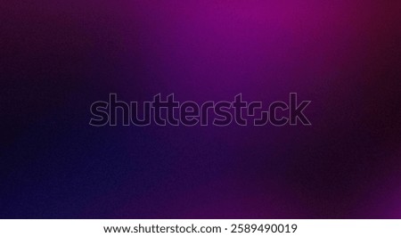 A digital abstract background featuring a smooth gradient transitioning from dark purple to vibrant violet. The texture is slightly grainy, creating a subtle noise effect. The overall feel is dark and