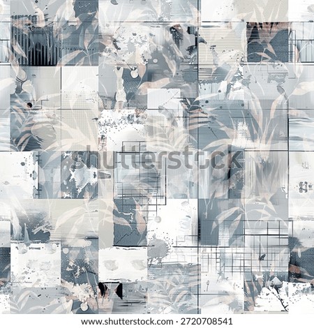 digital abstract geometric design pattern