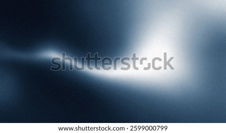 A digital abstract image features a soft, blue gradient background with subtle wave patterns. A central lighter area resembles a glowing beam. The texture is smooth with a subtle noise effect.