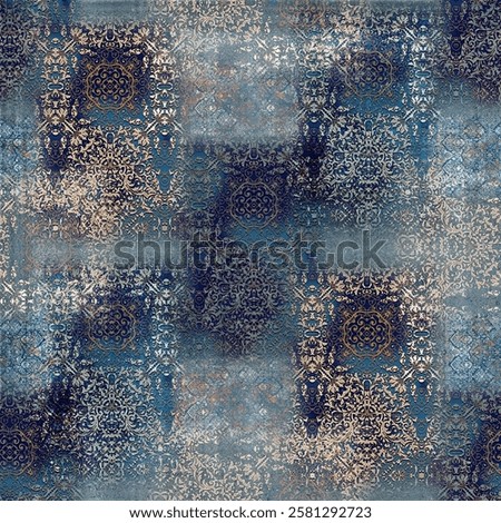 digital abstract painting textile pattern wallpaper colourful background stock allover design 
