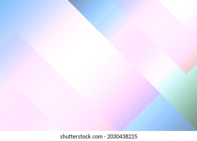 Digital abstract pattern and texture background.
Squares overlapping diagonal directions. Multicolor reflective (pink, green, white, blue) for the background of cards, mobile phones, computer.