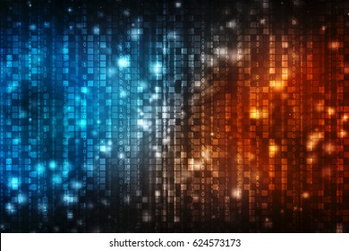Digital Abstract Technology Background