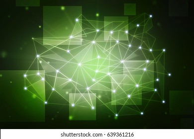 Digital Abstract technology background, 3d rendering