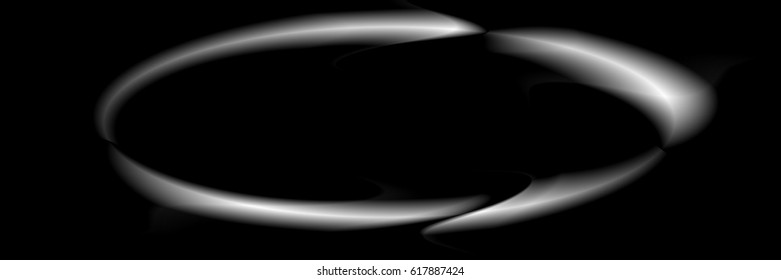 Digital art, abstract three-dimensional objects with soft lighting
