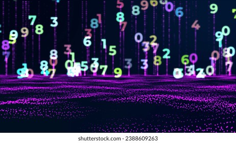 Digital backdrop, illustration, Internet, template, futuristic, colorful light streak, abstract technology background.