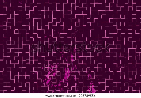 Digital background dark purple color is divided\
into squares