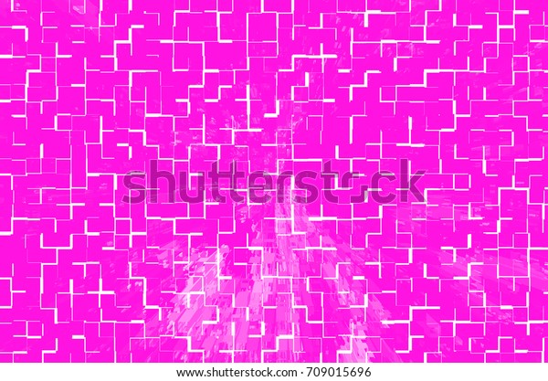 Digital
background magenta color is divided into
squares