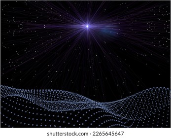 digital background   modern technology visual design  computer communication  Quantum technology, artificial intelligence