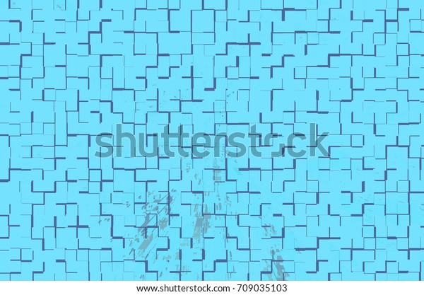 Digital\
background sky blue color is divided into\
squares